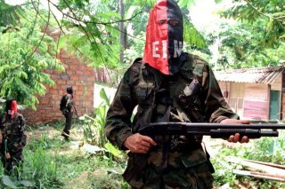 Après le désarmement des Forces armées révolutionnaires de Colombie (FARC, marxiste) en 2017, l'ELN est devenue la guérilla de gauche la plus ancienne en Amérique (archives).